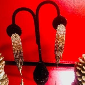 Beautiful waterfall earrings